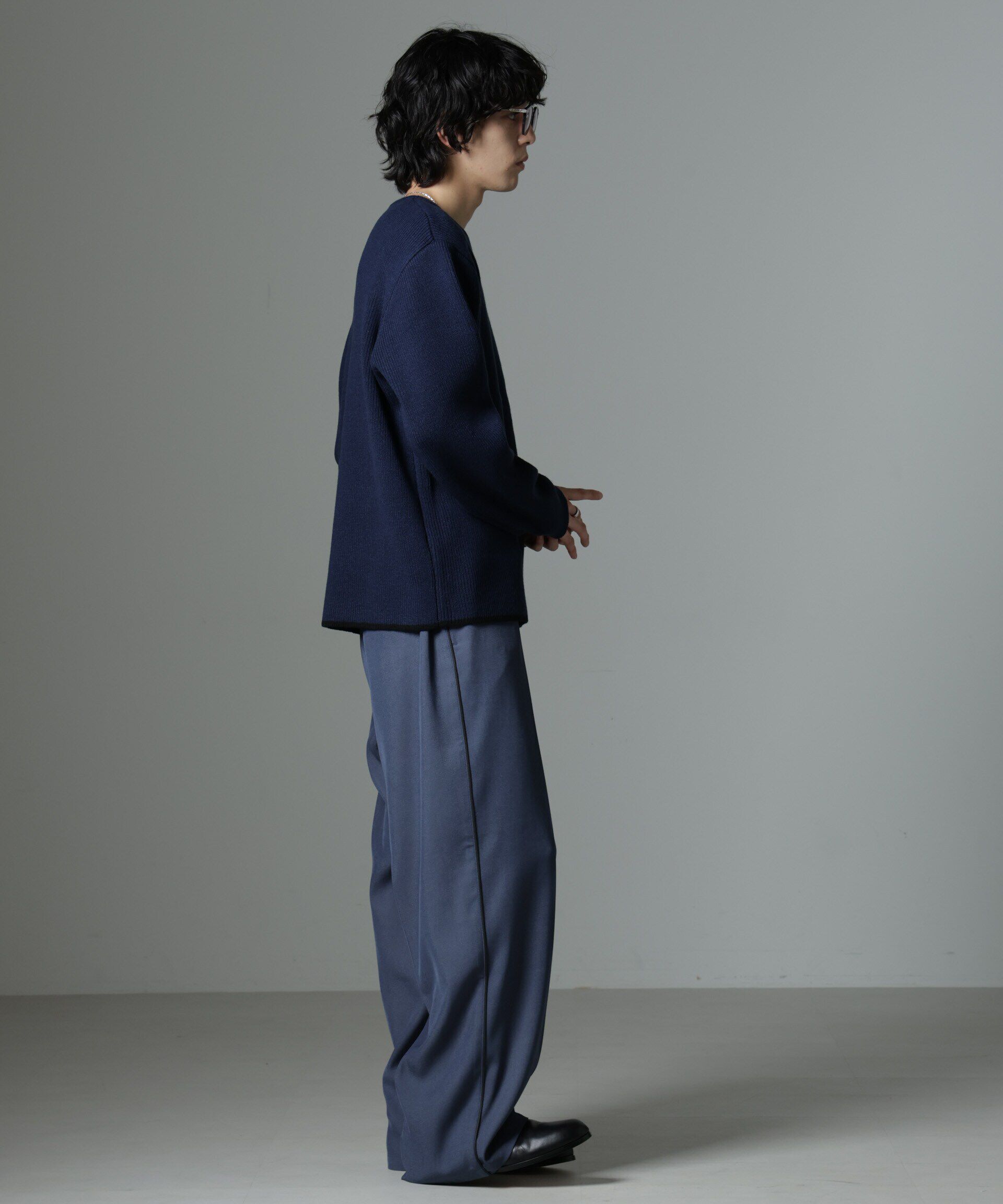 nano･universe「総針ニット」|ニット・セーター|