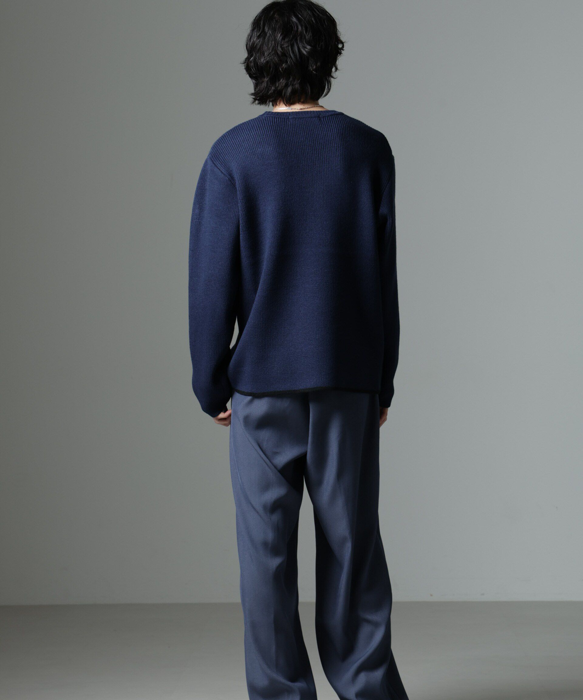 nano･universe「総針ニット」|ニット・セーター|