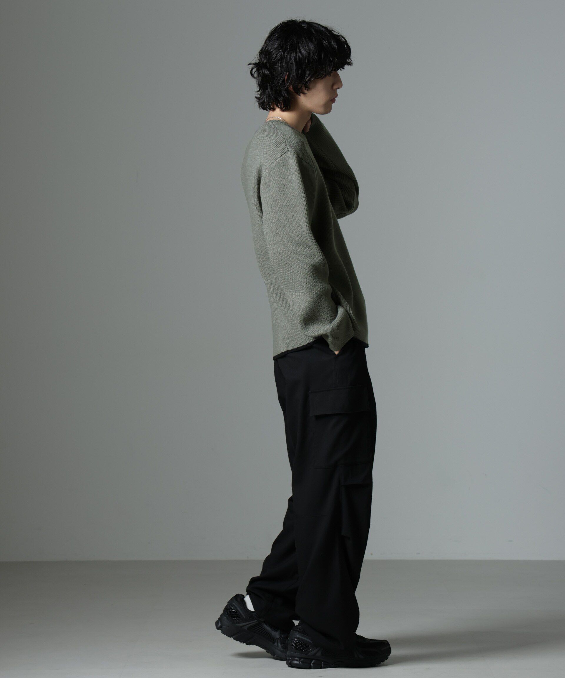 nano･universe「総針ニット」|ニット・セーター|