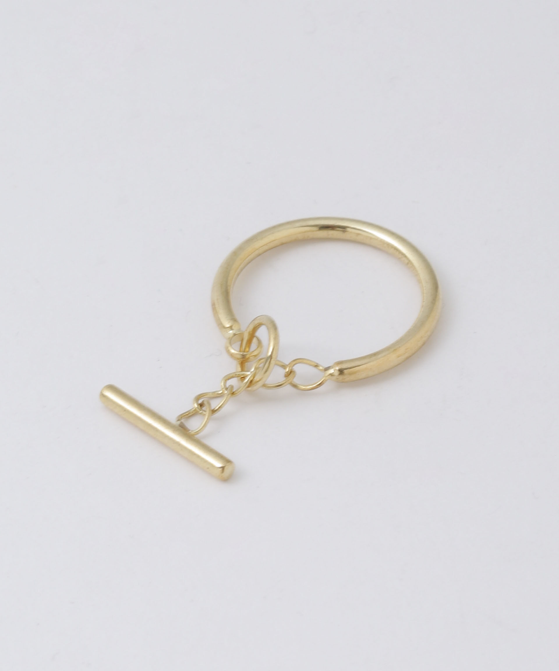 nano･universe「サイズ調整可能バーモチーフリング」|リング|