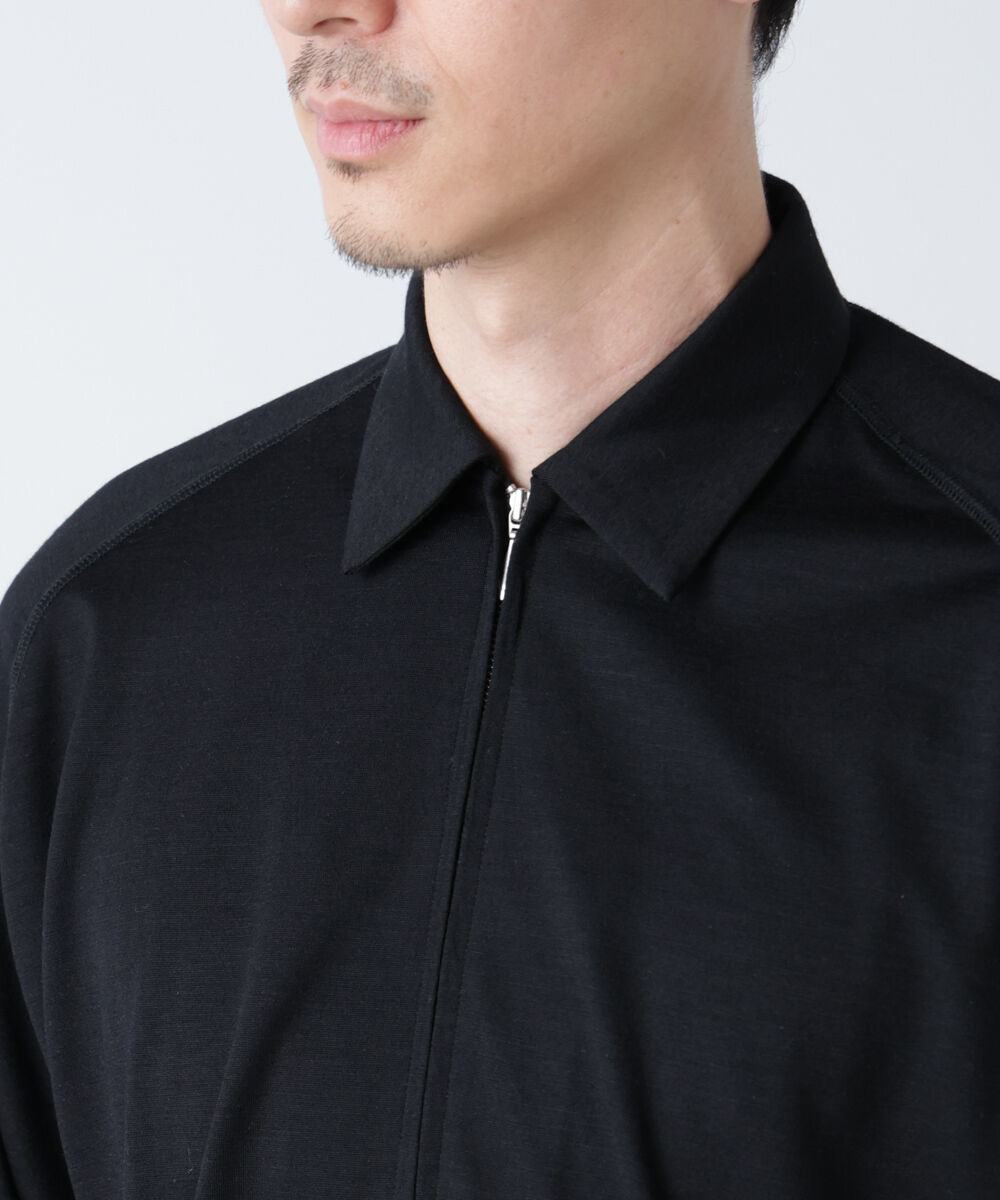 nano･universe「「ALL-DAYS COMFORT 100% WOOL」 ZIPプルオーバー」|Tシャツ・カットソー|