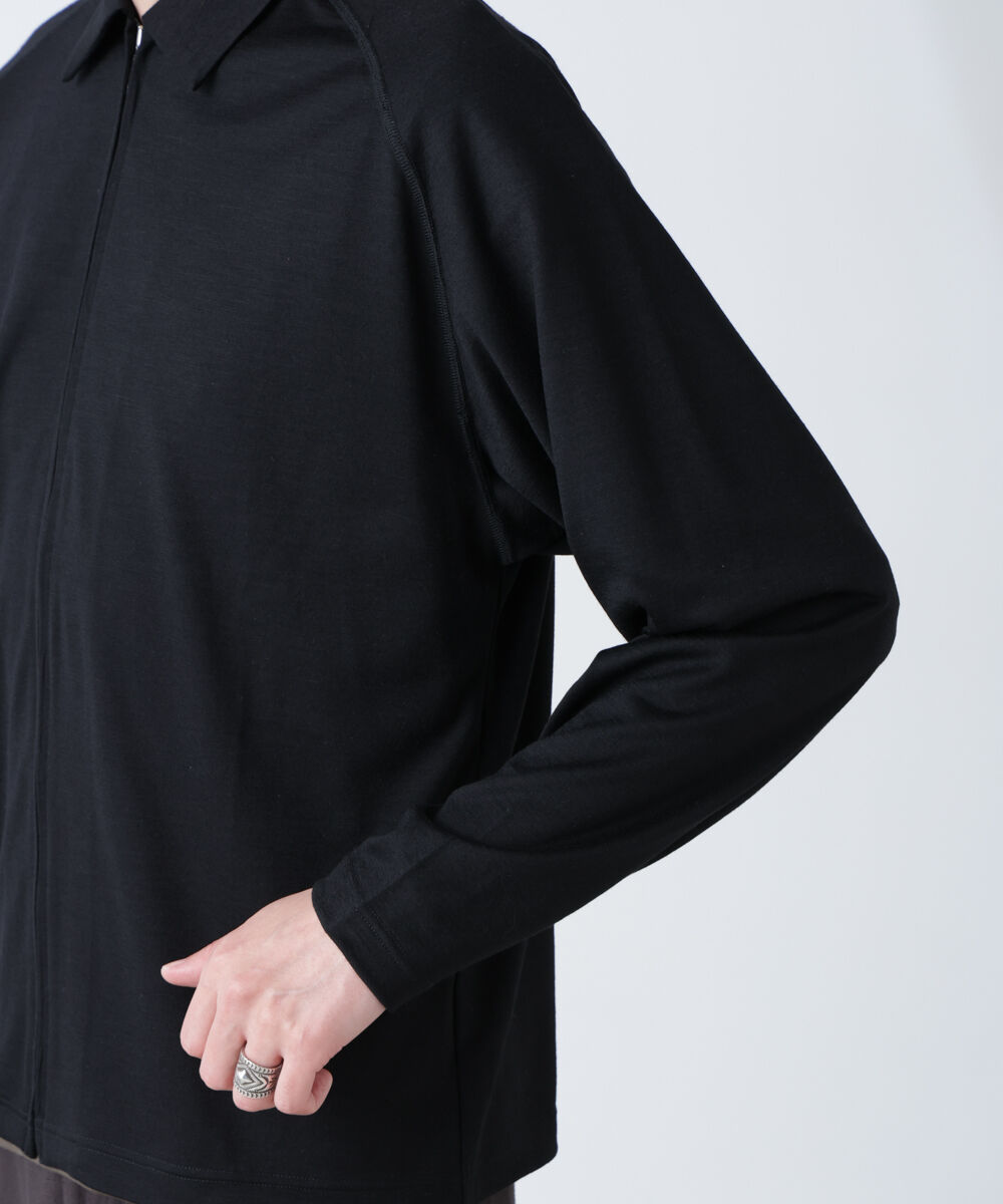 nano･universe「「ALL-DAYS COMFORT 100% WOOL」 ZIPプルオーバー」|Tシャツ・カットソー|