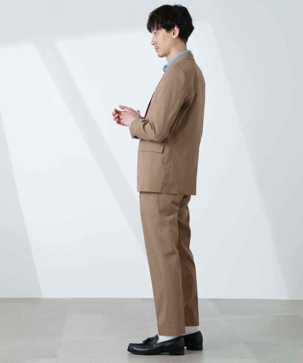 nano･universe「｢Damerino｣TEXBRID(R)&times;ECOBLUEトロストレッチセットアップ」|スーツ|