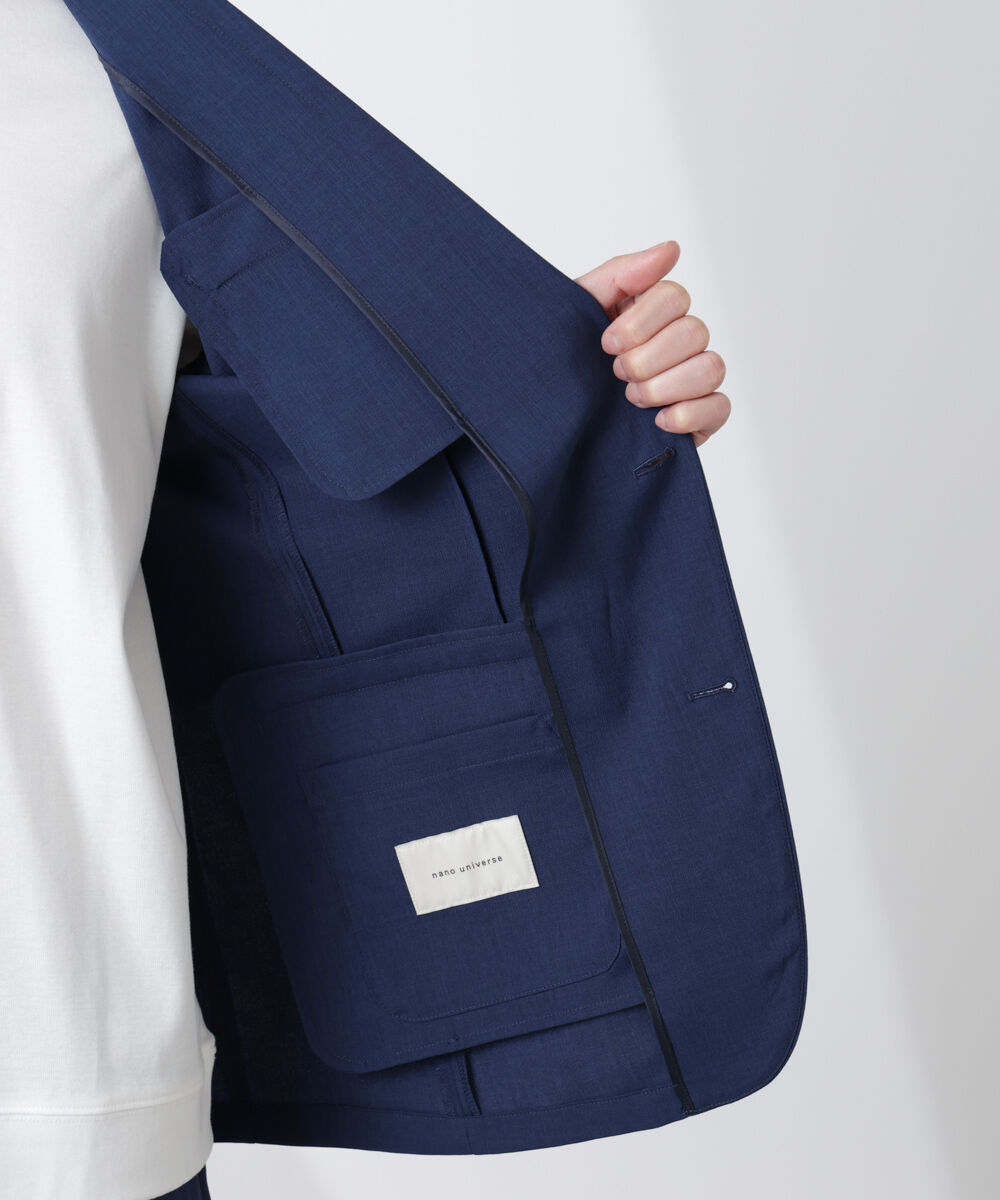 nano･universe「｢Damerino｣TEXBRID(R)&times;ECOBLUEトロストレッチセットアップ」|スーツ|