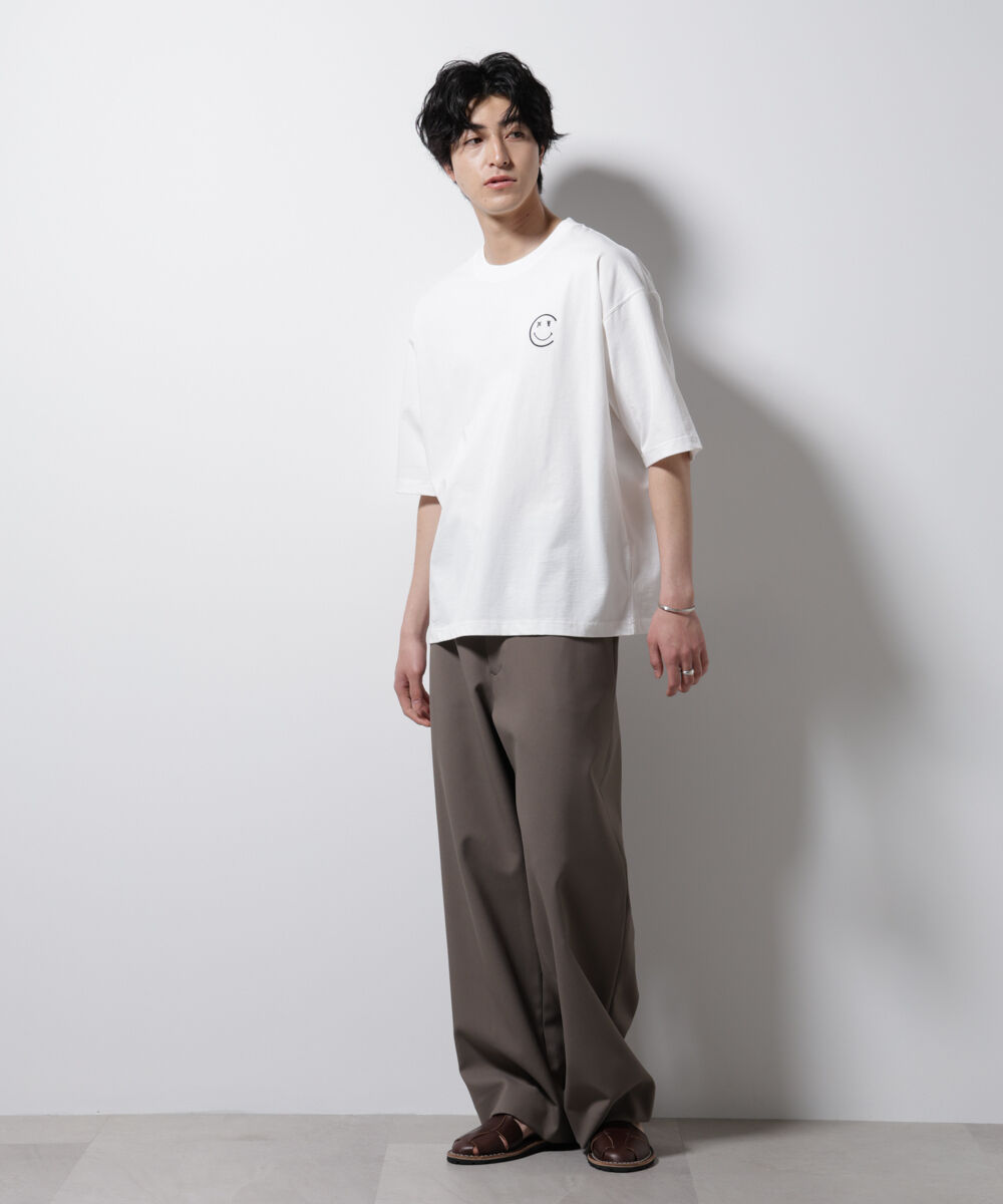 nano･universe「「MOFFISIE」2.0オリジナルプリント Tシャツ 半袖」|Tシャツ・カットソー|