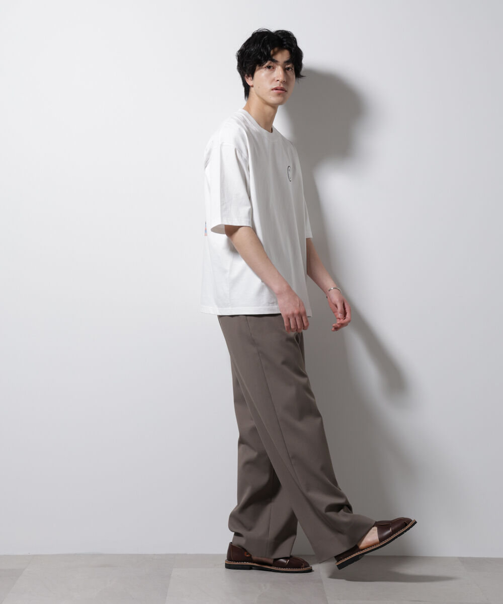 nano･universe「「MOFFISIE」2.0オリジナルプリント Tシャツ 半袖」|Tシャツ・カットソー|