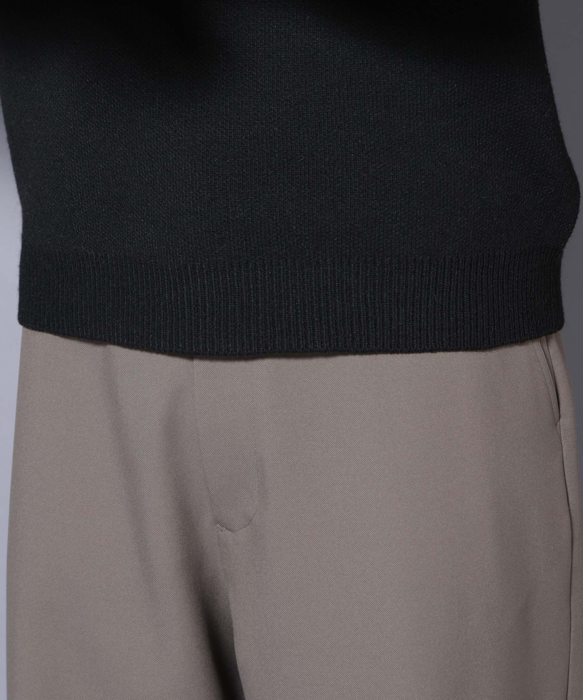 nano･universe「PBTストレッチタートルネックニット」|ニット・セーター|