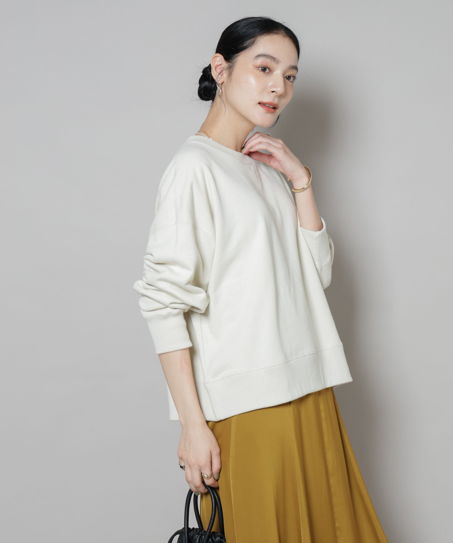 nano･universe「RUSSELL ATHLETIC/別注 Mini Logo Crewneck Sweat」|Tシャツ・カットソー|