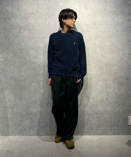 nano･universe「ナノベアモールニットクルーネック 1」|ニット・セーター|