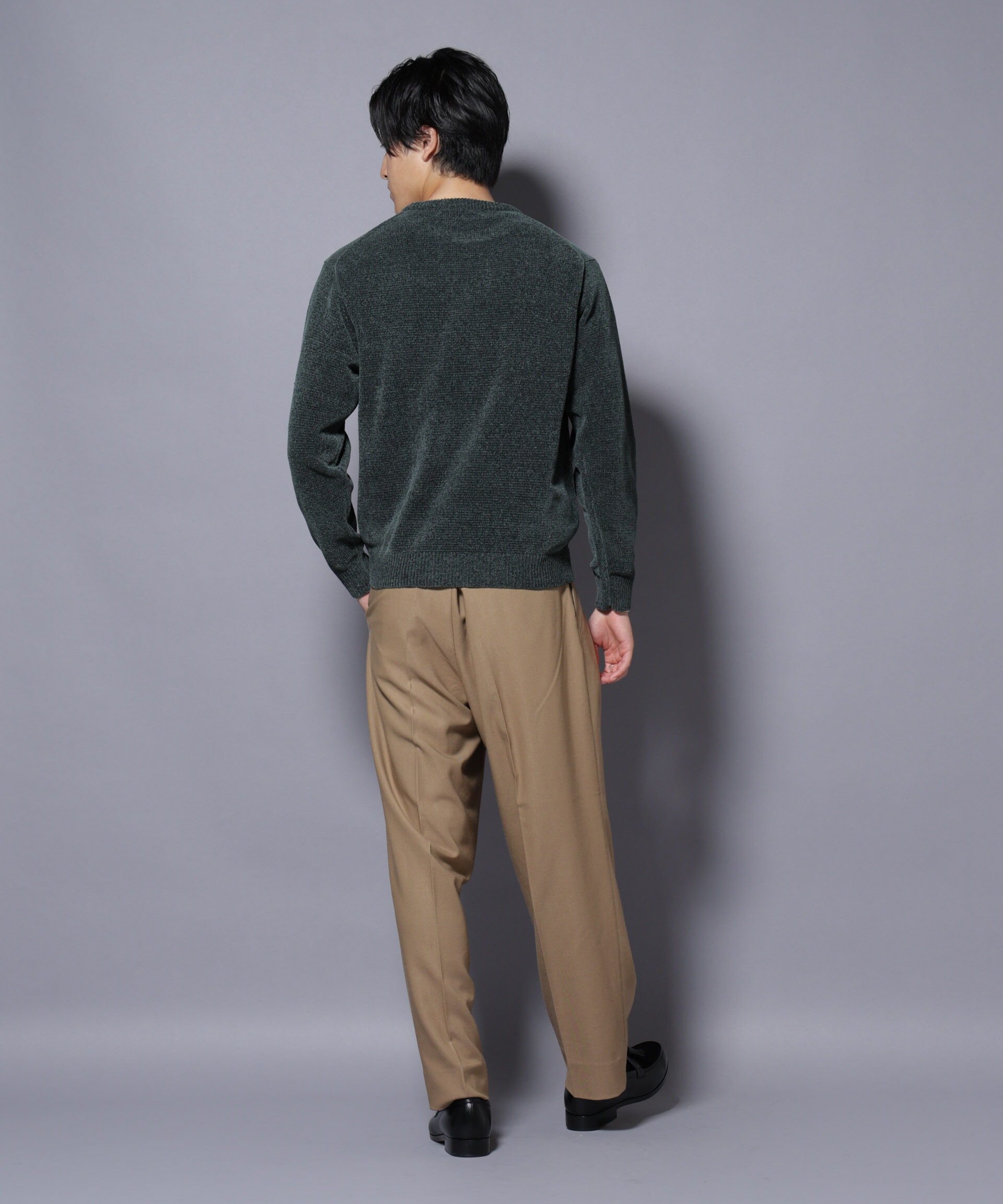 nano･universe「ナノベアモールニットクルーネック 1」|ニット・セーター|