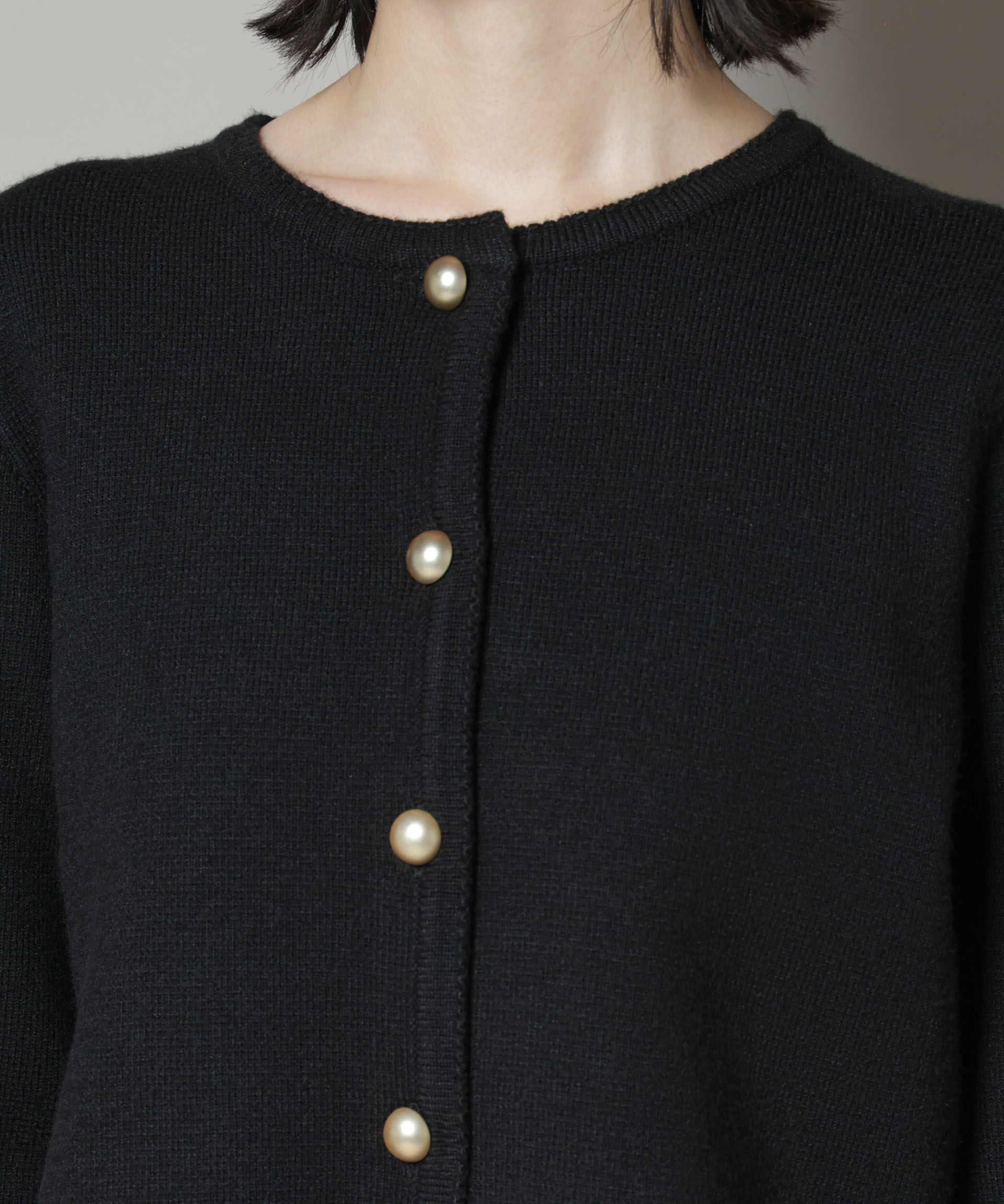 nano･universe「ミラノリブニットジャケット」|ニット・セーター|