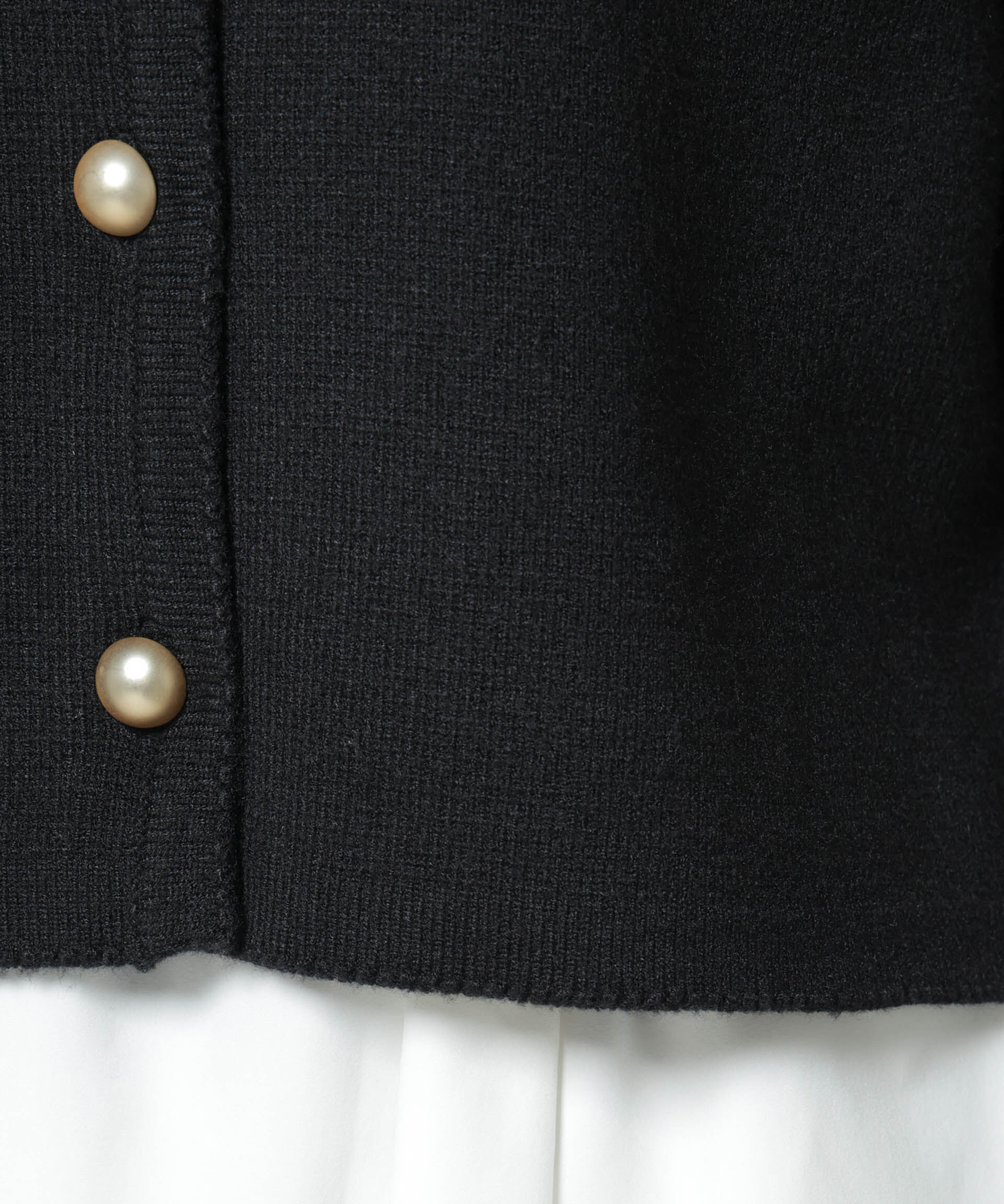 nano･universe「ミラノリブニットジャケット」|ニット・セーター|