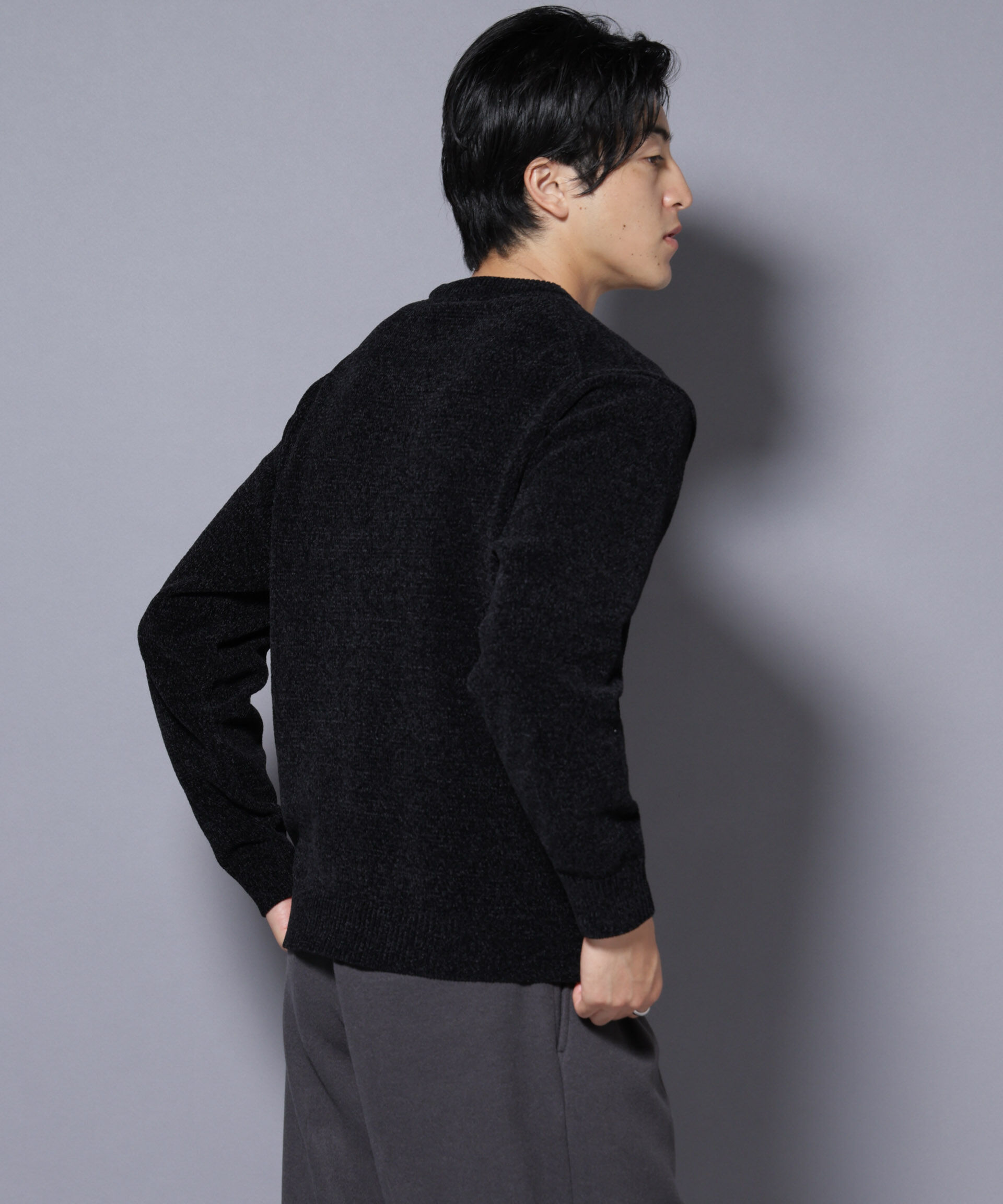 nano･universe「ナノベアモールニットクルーネック 2」|ニット・セーター|