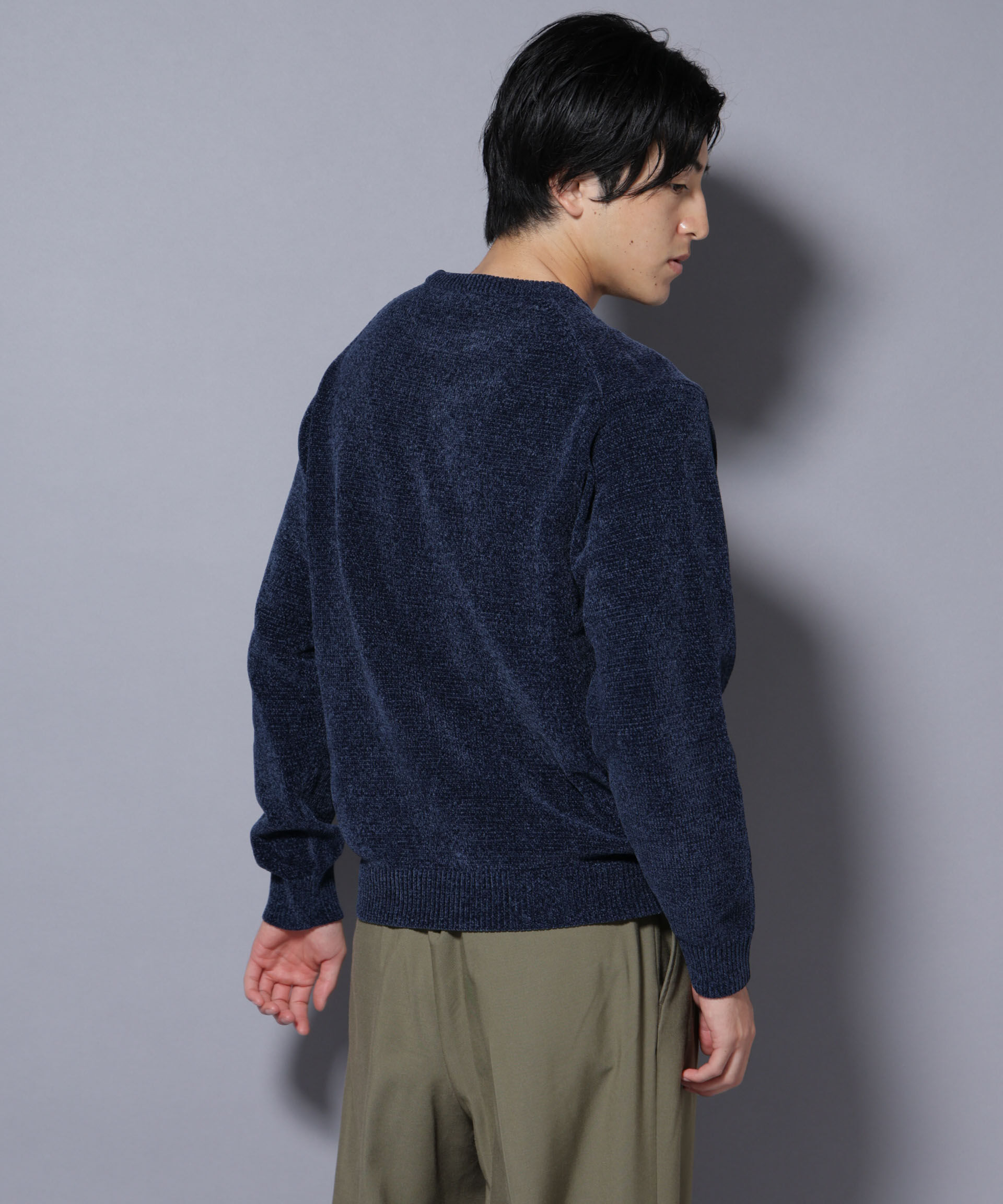 nano･universe「ナノベアモールニットクルーネック 2」|ニット・セーター|