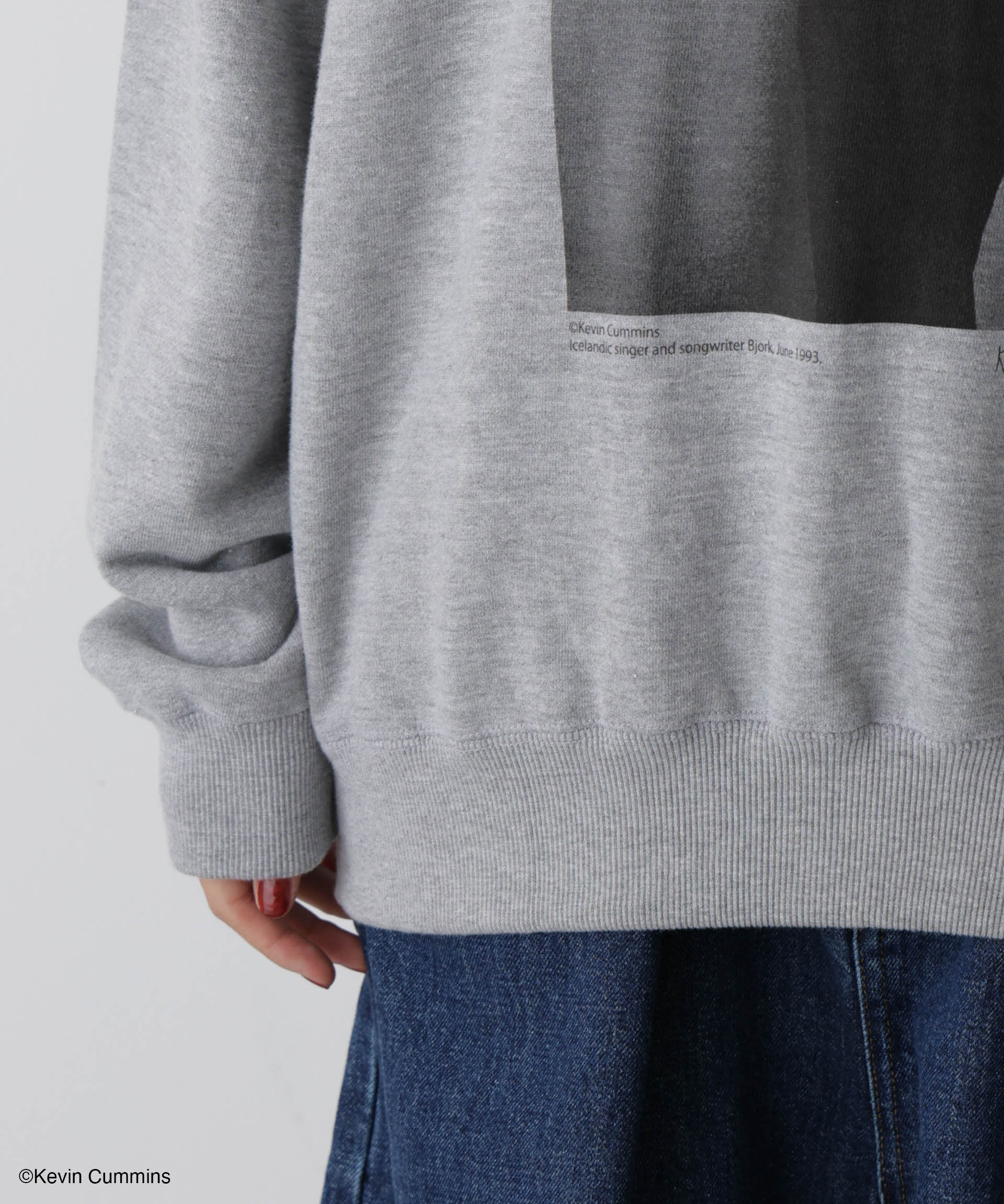 nano･universe「「STEVELOUR」Kevin Cummins&times;STEVELOURトレーナー」|Tシャツ・カットソー|