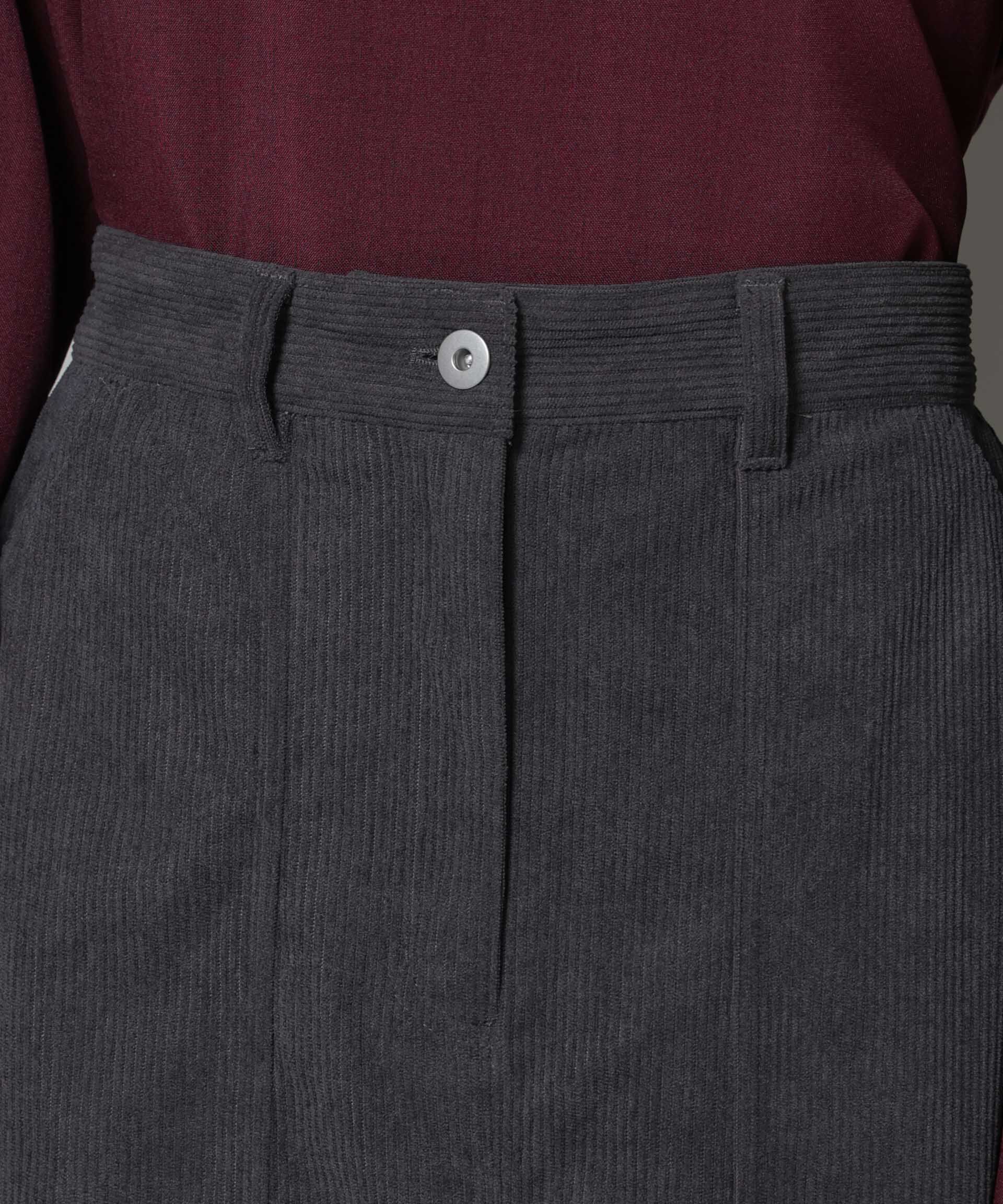 nano･universe「ソフトコーデュロイマキシスカート」|スカート|