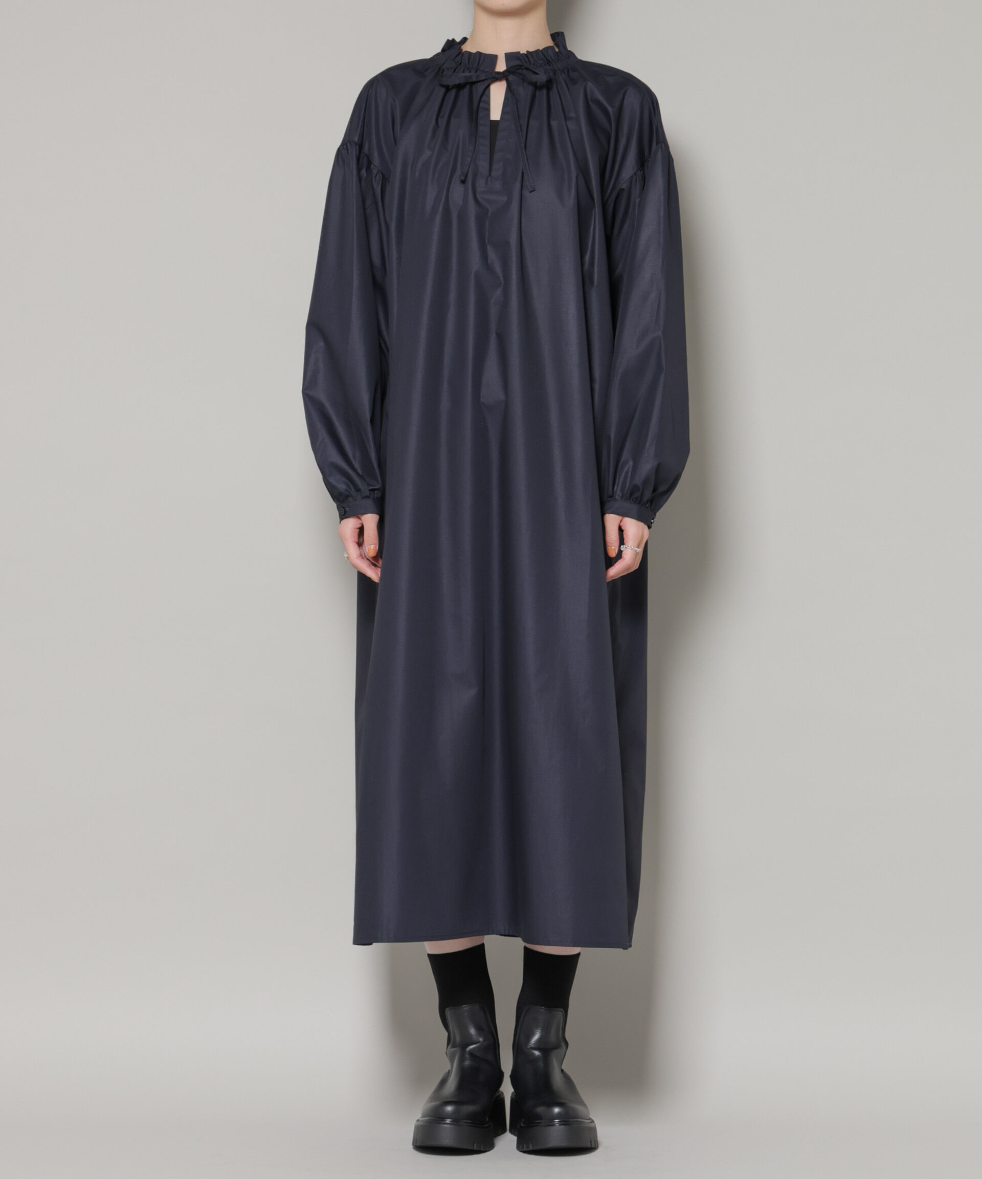 nano･universe「キルティングベスト&times;ギャザーワンピース アンサンブルセット」|ワンピース|