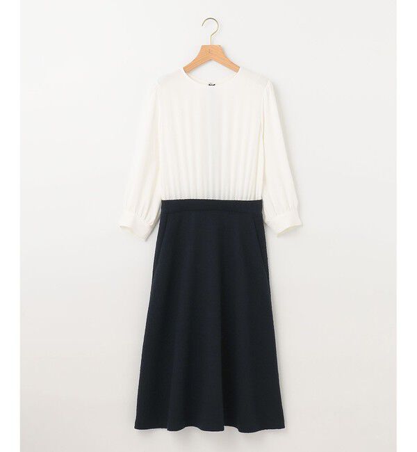 組曲「【KUMIKYOKU NAVY・セットアップ着用可】ブークレツイード ワンピース」|ワンピース|