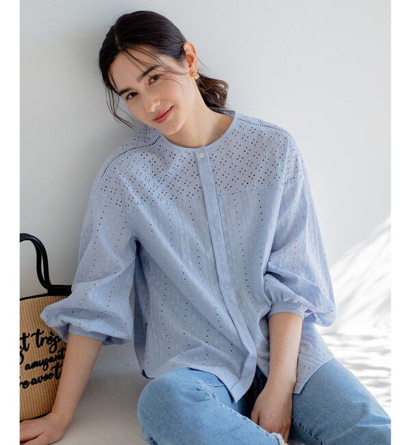 組曲「エンブロイダリーレース ブラウス」|シャツ・ブラウス|