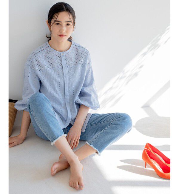 組曲「エンブロイダリーレース ブラウス」|シャツ・ブラウス|