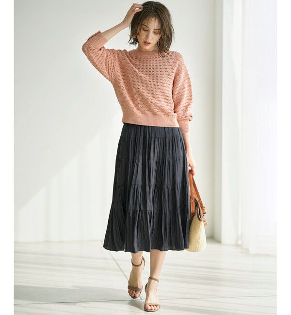 組曲「編地切替ドルマンプルオーバー ニット」|ニット・セーター|