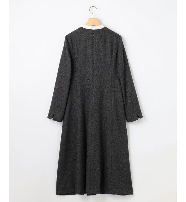 組曲「【2WAY】ラメフラノ フリル襟ワンピース」|ワンピース|