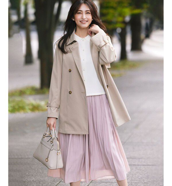 組曲「コットンライクツイル トレンチコート」|トレンチコート|