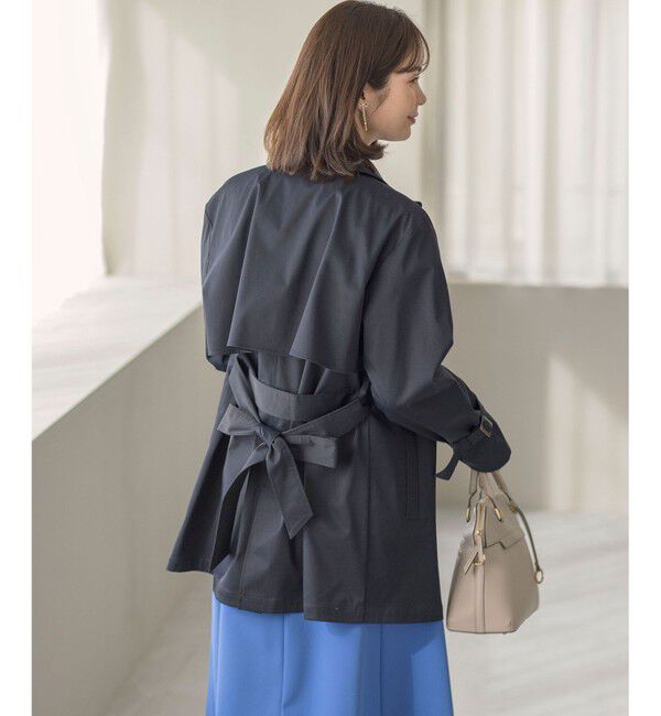 組曲「コットンライクツイル トレンチコート」|トレンチコート|