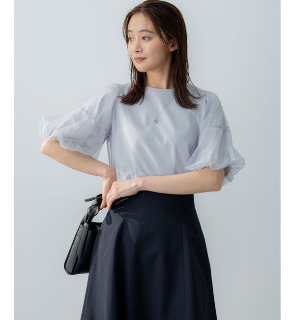 組曲「【VERY掲載・WEB限定】チュールカバー カットソー」|Tシャツ・カットソー|ﾗｲﾄｸﾞﾚ