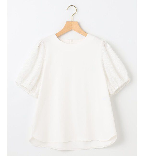 組曲「華感コンビネーションスリーブ カットソー」|Tシャツ・カットソー|