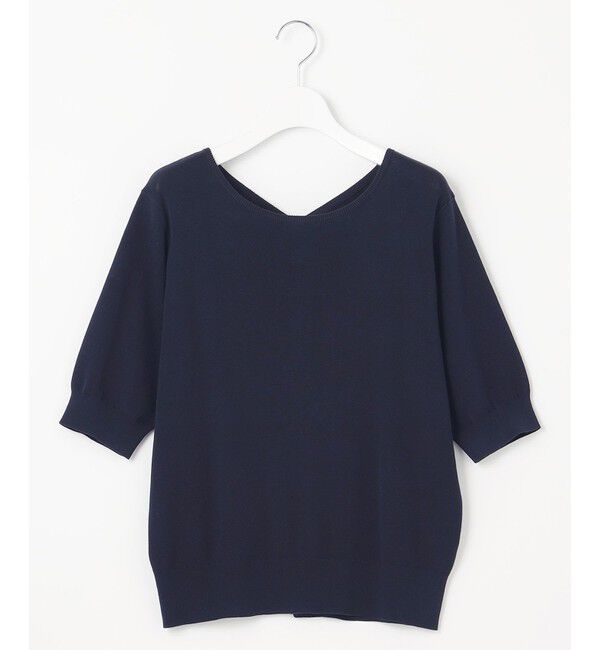 自由区「【WEB限定・洗える・XSサイズあり】ハイツイストコットンアセテートニットセットアップ ワンピース」|スーツ|