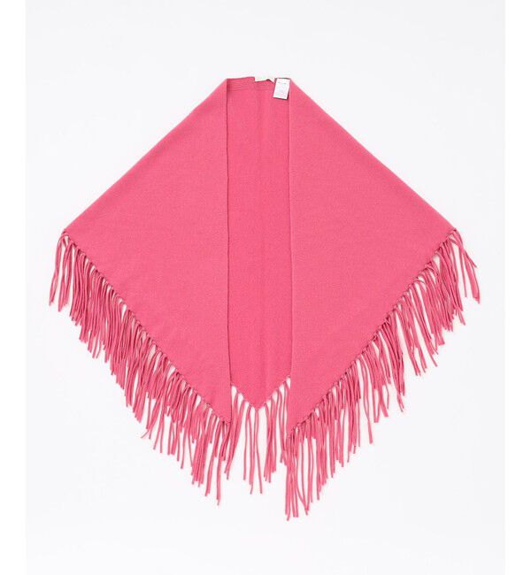 自由区「【洗える】ソフトウールハイゲージフリンジ ストール」|ストール|