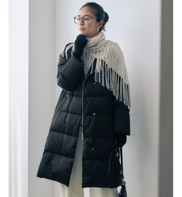 自由区「【洗える】ソフトウールハイゲージフリンジ ストール」|ストール|