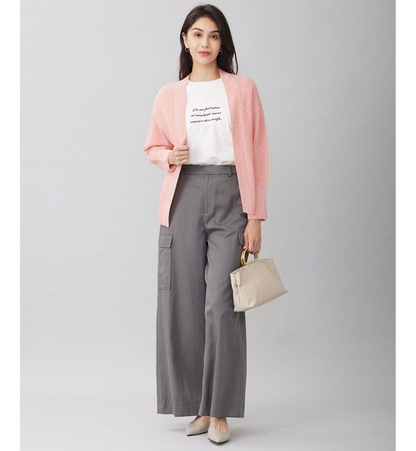 自由区「【洗える】テンセルツィルカーゴ パンツ」|カーゴ|