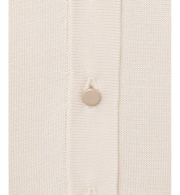 自由区「【アンサンブル対応・洗える】アセテートコットン カーディガン」|カーディガン|