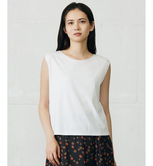 自由区「スーピマスムース タンクトップ」|タンクトップ|オフ