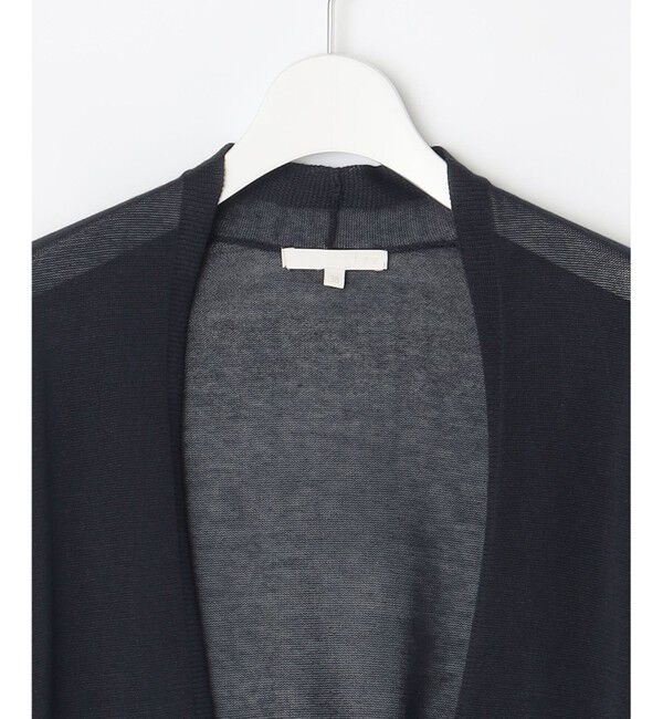 自由区「【アンサンブル対応・洗える】ドライシアーファインゲージ カーディガン」|カーディガン|