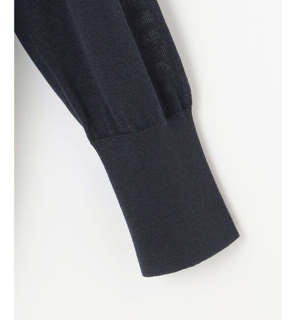 自由区「【アンサンブル対応・洗える】ドライシアーファインゲージ カーディガン」|カーディガン|