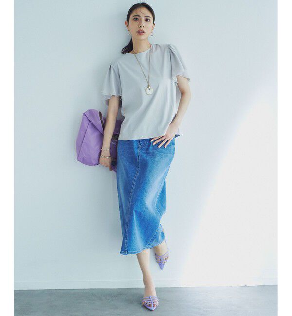 23区「【洗える】23区DENIM ストレッチデニム スカート」|スカート|