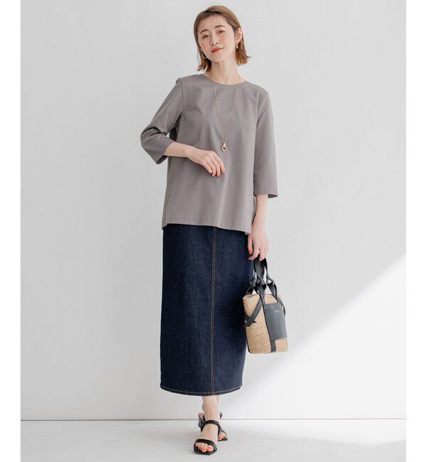 23区「【洗える】23区DENIM ストレッチデニム スカート」|スカート|