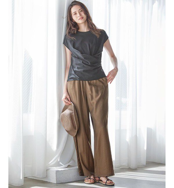 23区「【洗える】ペーパーブレード バケット」|ハット|