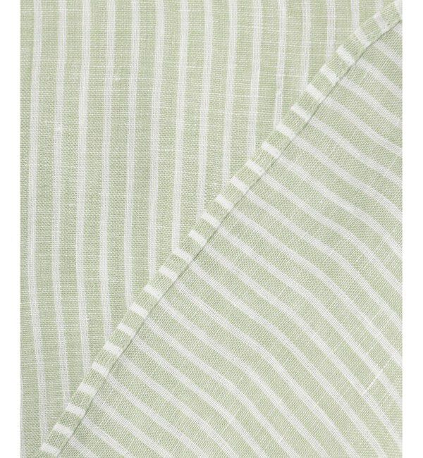 23区「【洗える】LIBECO バンドカラー シャツ」|シャツ・ブラウス|