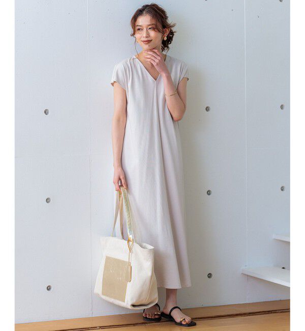 23区「【SLOW/一部店舗限定】コンパクトインレー ワンピース」|ワンピース|