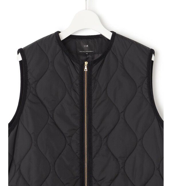 23区「【撥水加工】中綿 パディング ジレ」|その他|