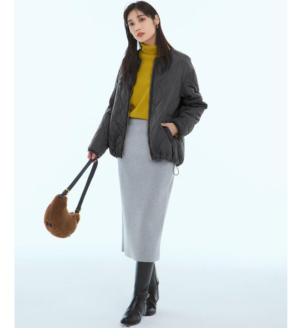 23区「【洗える/撥水加工】中綿 パディング アウター」|ダウン|