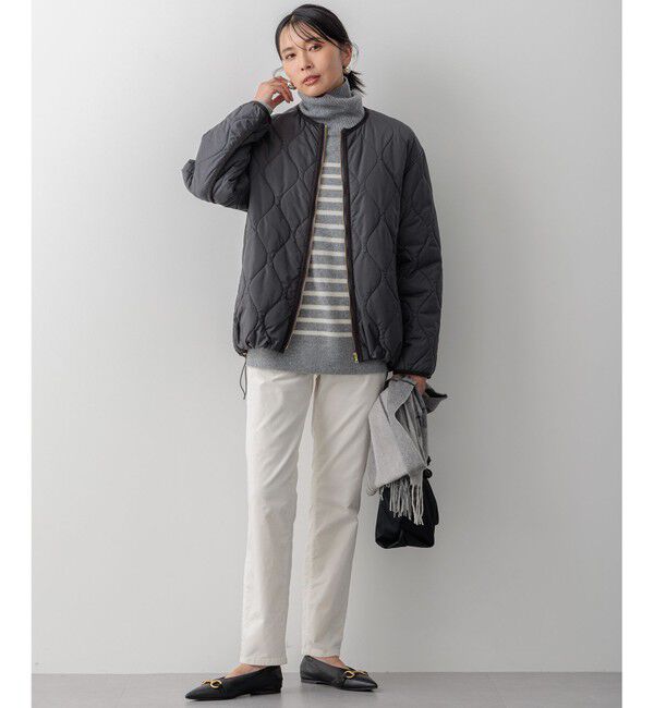 23区「【洗える/撥水加工】中綿 パディング アウター」|ダウン|