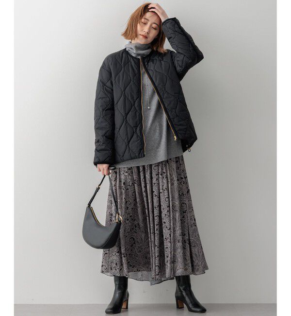 23区「【洗える/撥水加工】中綿 パディング アウター」|ダウン|