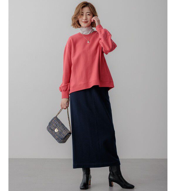 23区「【一部店舗限定/洗える】クリアコットンテリーセットアップ スカート」|スカート|