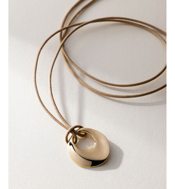 23区「メタルリングトップ ネックレス」|ネックレス|ゴールド系