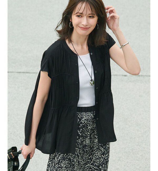 23区「メタルリングトップ ネックレス」|ネックレス|